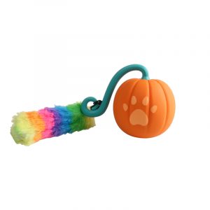 Pumpkin ball funny cat toy