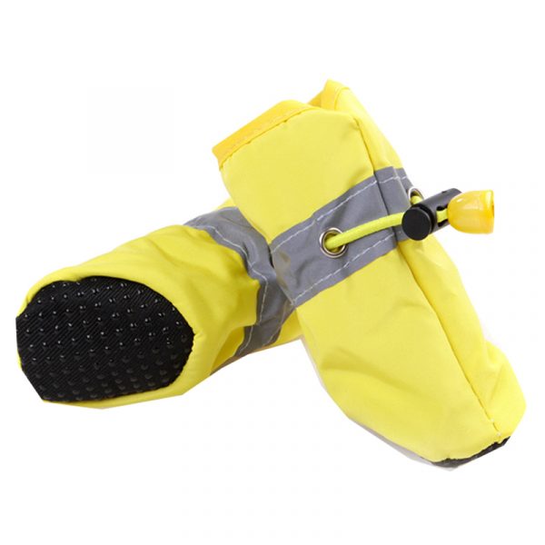 Pet Dog Cat Anti-Slip Rubber Sole Waterproof Leopard Boots Pet Dog Cat Anti-Slip Rubber Sole Waterproof Leopard Boots