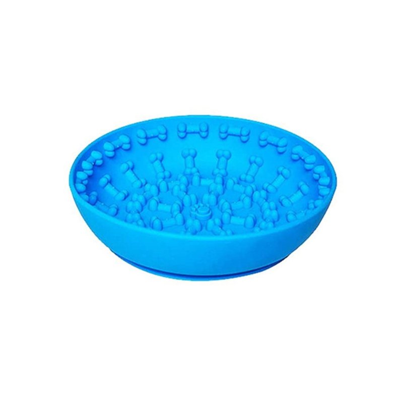 Pet Silicone Slow Food Bowl Anti-choke Bowl Pet Silicone Slow Food Bowl Anti-choke Bowl