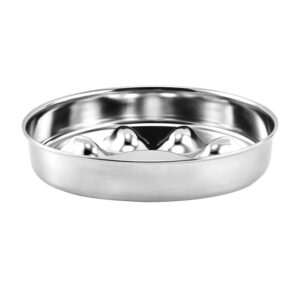 Stainless steel slow food bowl