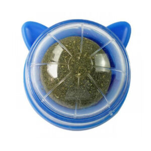 Spinning catnip ball