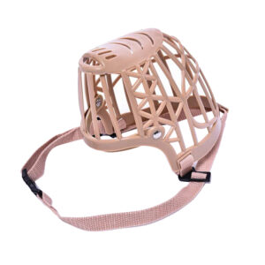 Pet anti-bite dog muzzle