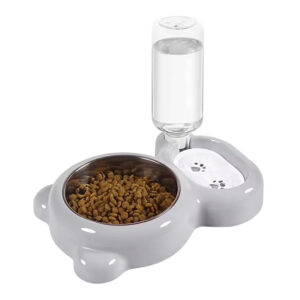 Cat and Dog Water Feeder Bowl - Kitten Drinking Fountain Food Dish Pet Goods