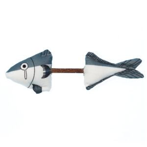 Artificial fish teether