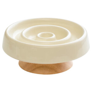 Eco-Friendly Ceramic Pet Slow Food Bowl