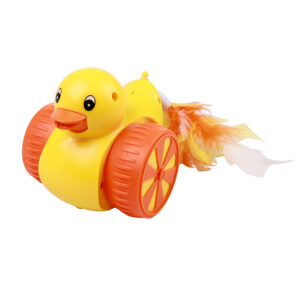 Smart laser teasing cat toy duck