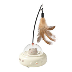 Automatic cat teasing toy