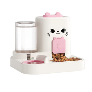 Dual-Compartment Automatic Cat Feeder