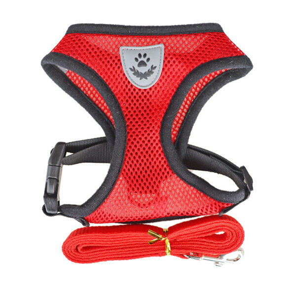 BW3306033-RD-S(1) Dog vest chest strap
