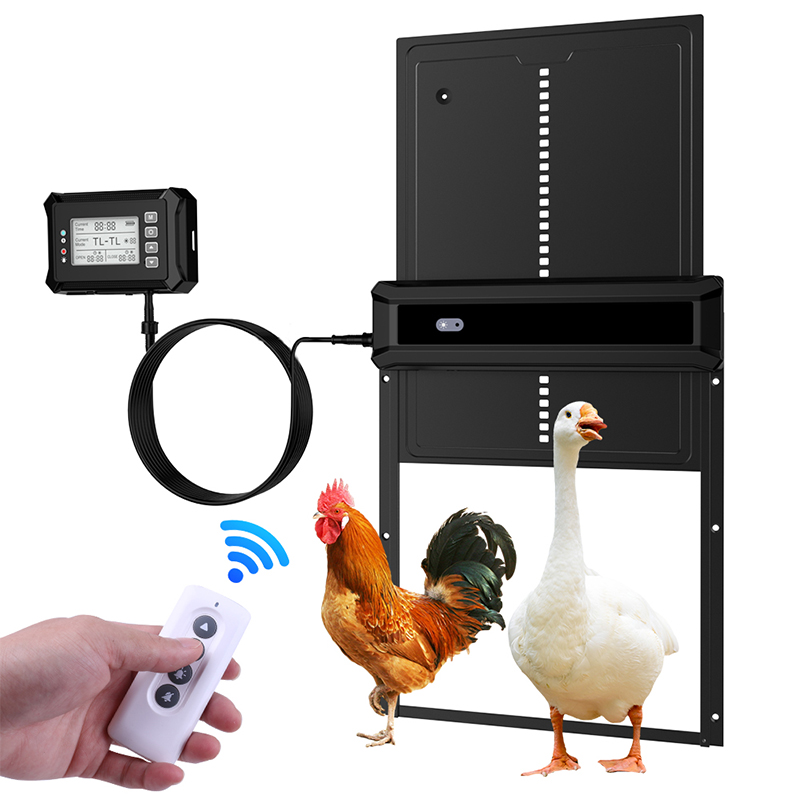 Strip-shaped Wired Control Box for Chicken Coop Doors