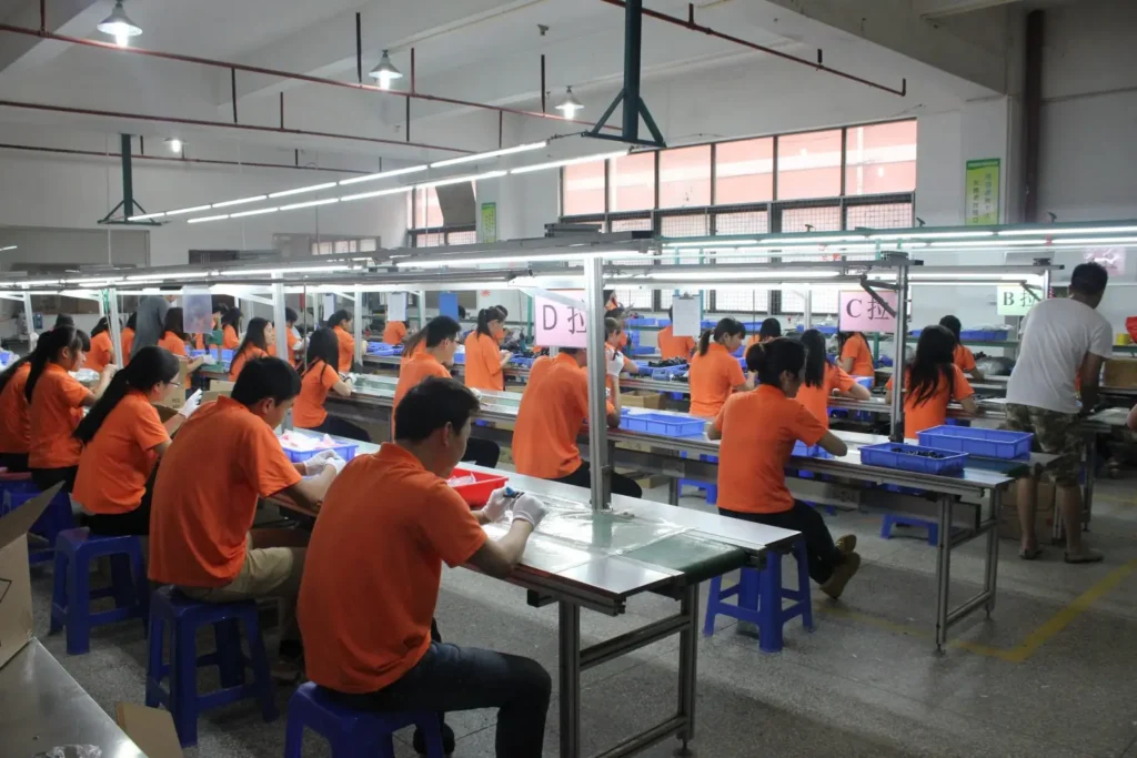 Factory details display