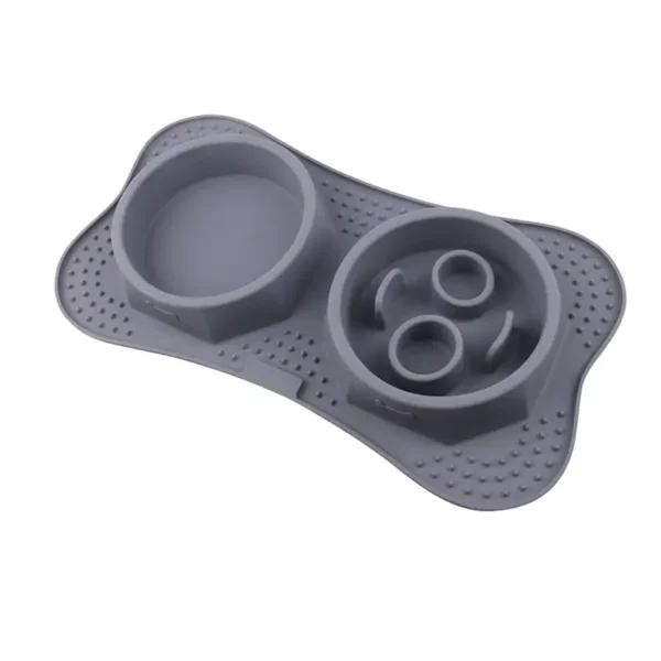KF4201063A(1) Silicone Slow Feeder Bowl