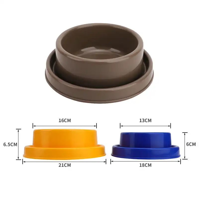 BW3303489(4) Dog Bowl Cat Puppy Food Bowls Round