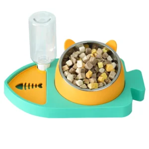 Feeding water dispenser small fish shape