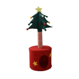 Christmas Tree Cat Nest Climbing Frame